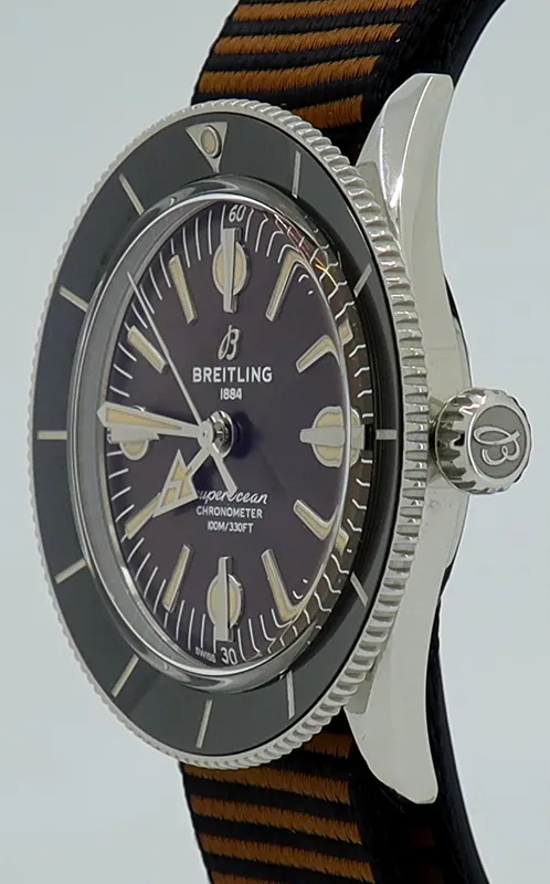 Breitling Superocean Heritage A103703A1Q1W1 42mm Stainless steel Brown 1