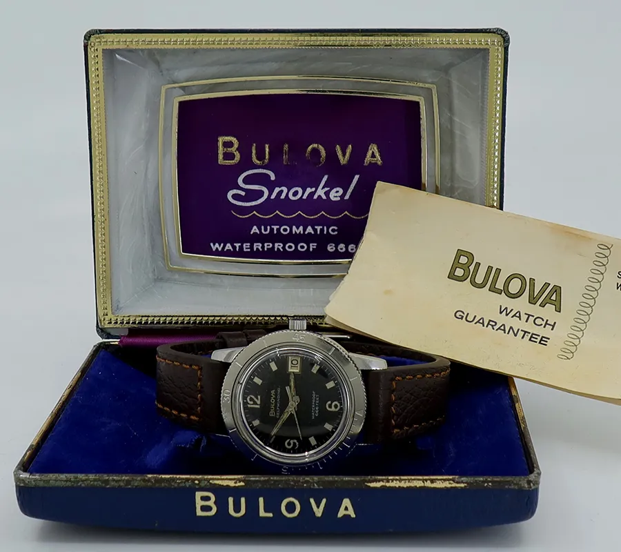 Bulova Snorkel 386-1 35mm Stainless steel 5