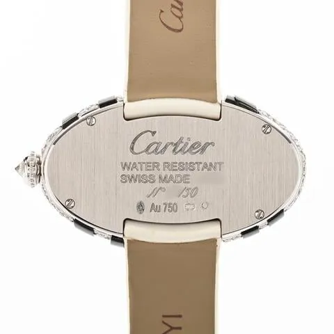 Cartier Baignoire WJLI0008 35mm White gold Silver 5