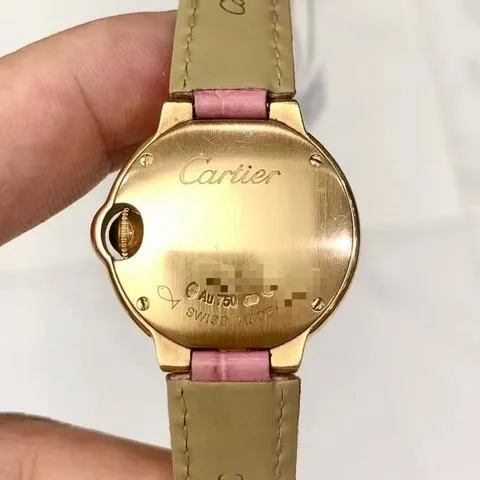 Cartier Ballon Bleu 28mm WE900251 28mm Rose gold Silver 4