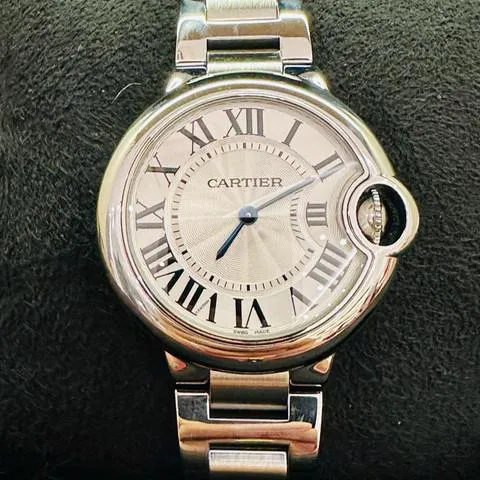 Cartier Ballon Bleu 33mm W6920084 33mm Stainless steel Silver