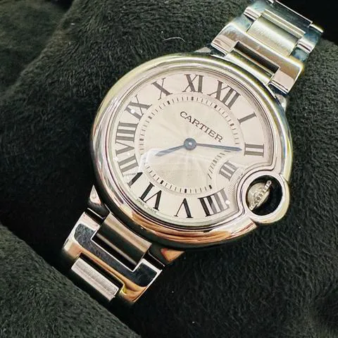 Cartier Ballon Bleu 33mm W6920084 33mm Stainless steel Silver 2