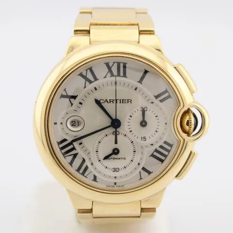 Cartier Ballon Bleu 44mm W6920008 44mm Yellow gold Silver 2