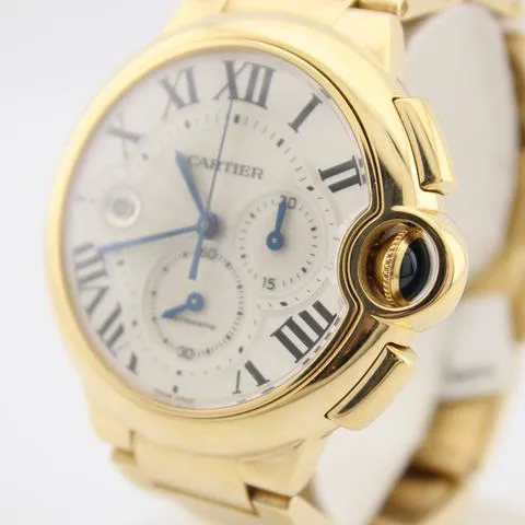 Cartier Ballon Bleu 44mm W6920008 44mm Yellow gold Silver 5