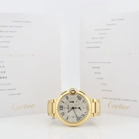 Cartier Ballon Bleu 44mm W6920008 44mm Yellow gold Silver 12