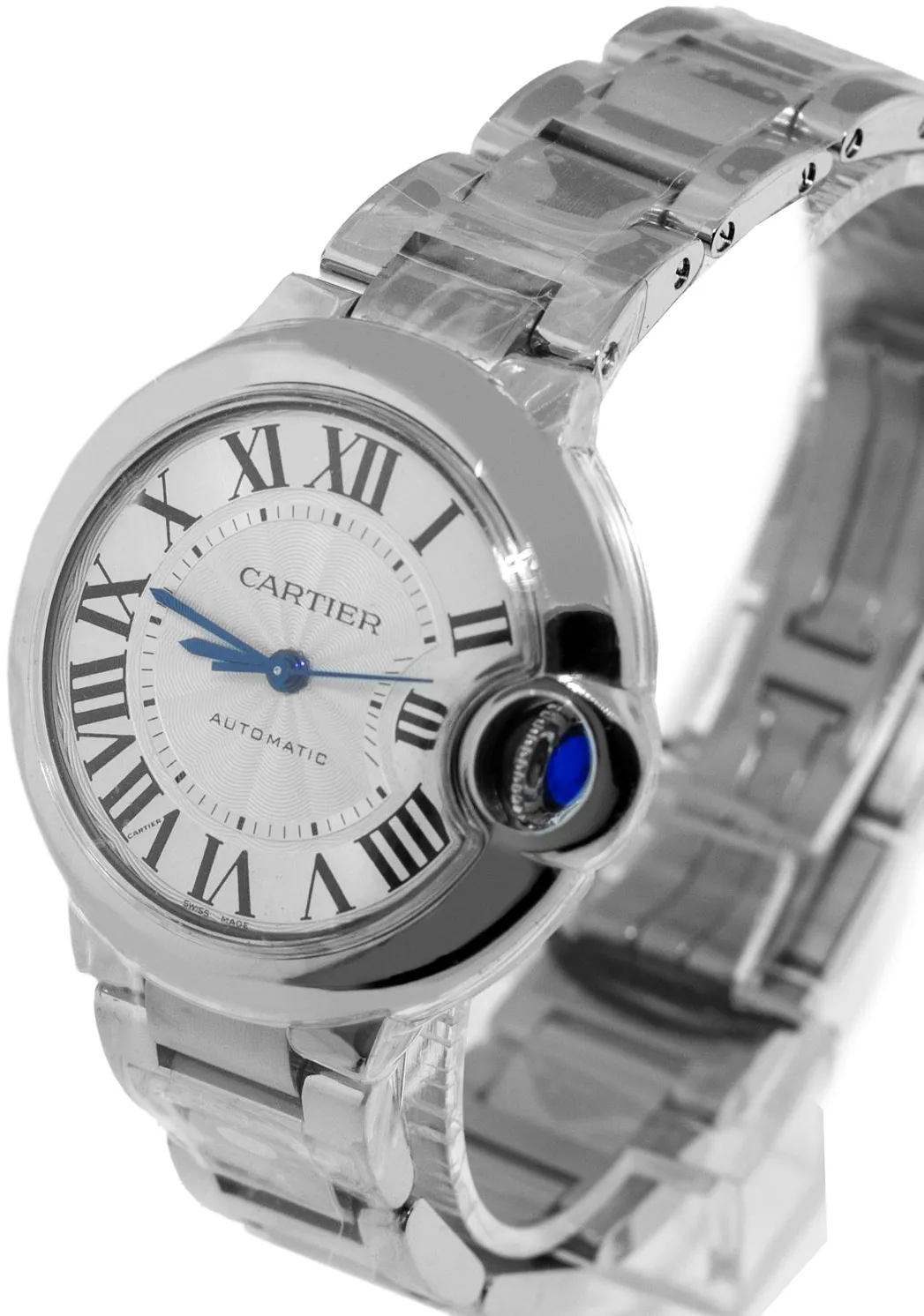 Cartier Ballon Bleu de Cartier WSBB0044 33mm Stainless steel Silver