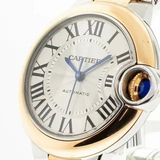 Cartier Ballon Bleu de Cartier W2BB03 Stainless steel and 18k rose gold Silver