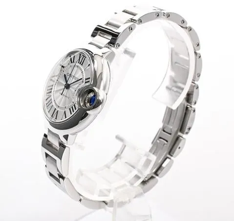 Cartier Ballon Bleu W6920071 33mm Stainless steel White 1