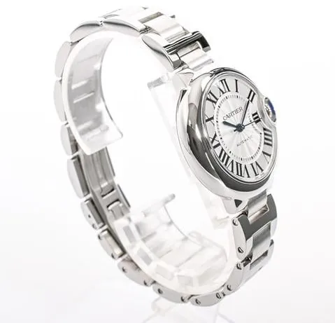 Cartier Ballon Bleu W6920071 33mm Stainless steel White 2