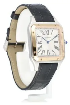 Cartier Santos Dumont W2SA0011 43.5mm Yellow gold and Stainless steel Silver 8