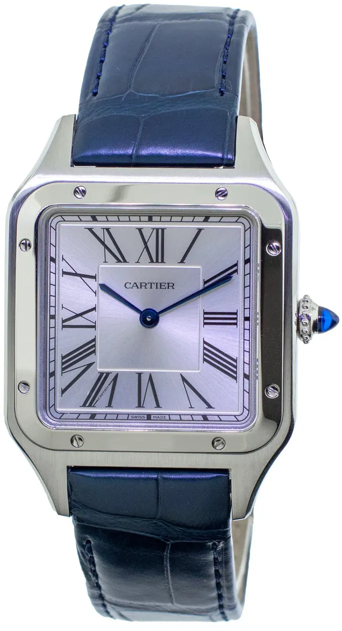 Cartier Santos Dumont WSSA0022 43.5mm Stainless steel Silver 2