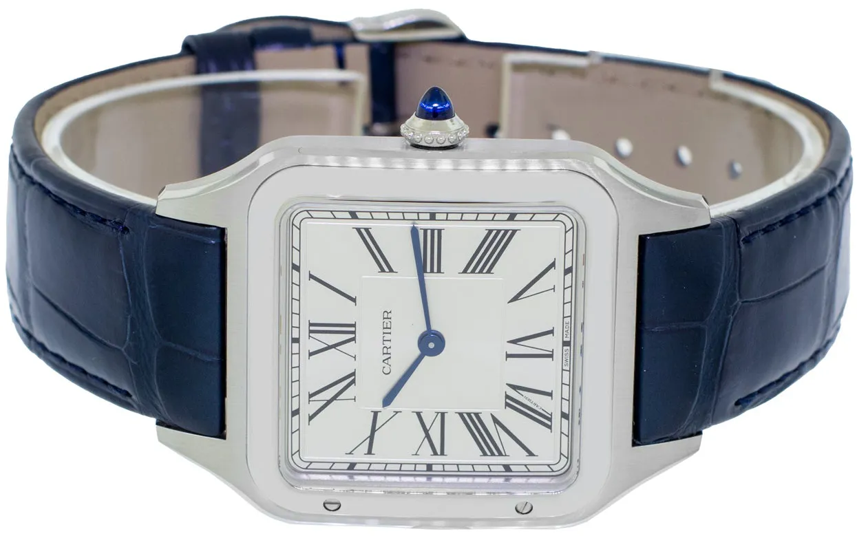 Cartier Santos Dumont WSSA0022 43.5mm Stainless steel Silver 6