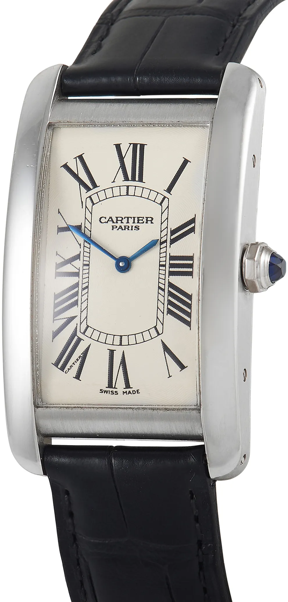 Cartier Tank Américaine 1734B 45mm Platinum Silver 1