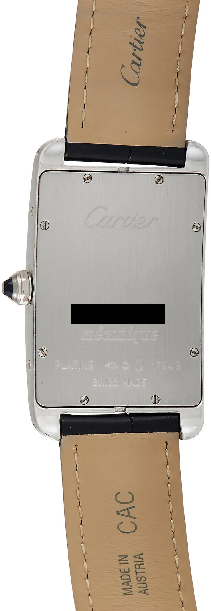 Cartier Tank Américaine 1734B 45mm Platinum Silver 2