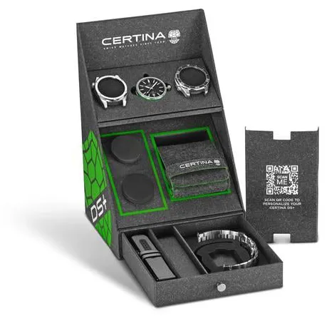 Certina DS Sport C041.407.19.051.00 43mm Stainless steel Black