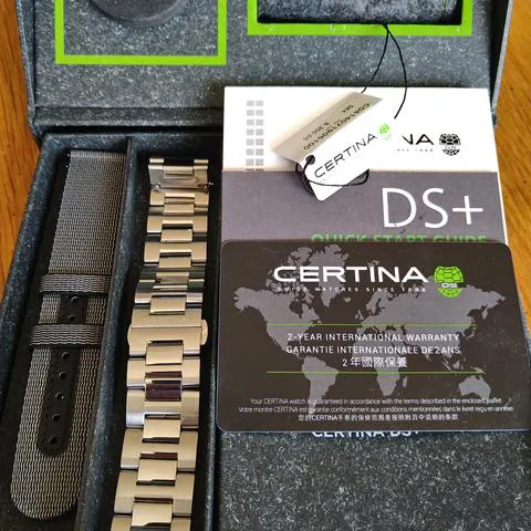 Certina DS Sport C041.407.19.051.00 43mm Stainless steel Black 5