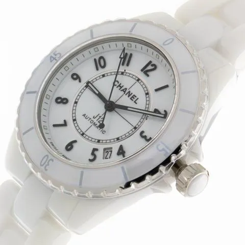 Chanel J12 H5700 38mm White ceramic White 1