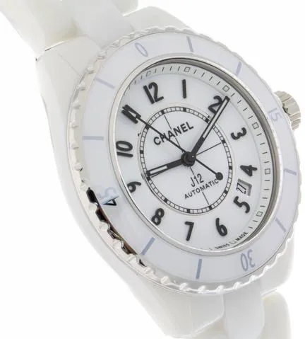 Chanel J12 H5700 38mm White ceramic White 3