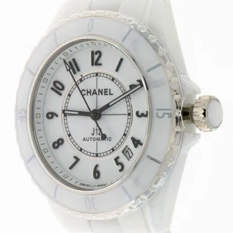 Chanel J12 H5700 38mm White ceramic White 5