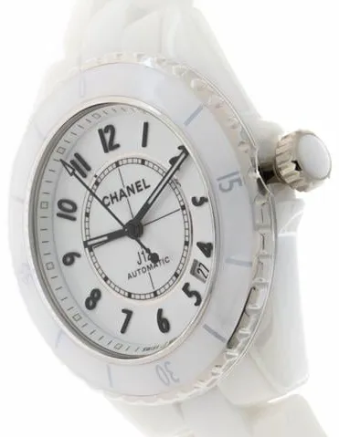 Chanel J12 H5700 38mm White ceramic White 6