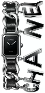 Chanel Première 1087609 Stainless steel Black