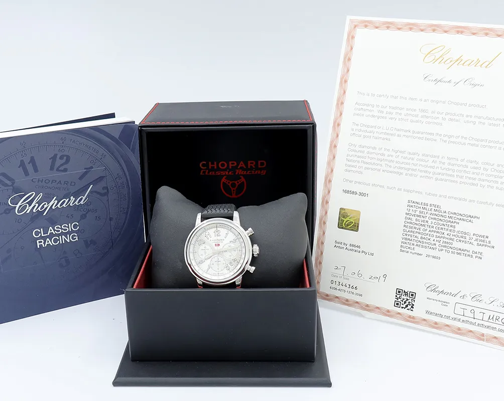 Chopard Mille Miglia 168589-3001 42mm Stainless steel Silver 6