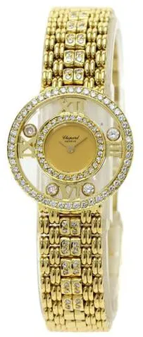 Chopard Happy Diamonds 28.8mm Yellow gold Gold