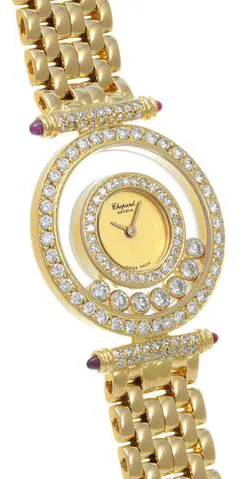 Chopard Happy Diamonds 204993-0003 25mm Yellow gold White 2