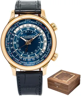 Chopard L.U.C 1942 18k rose gold Blue