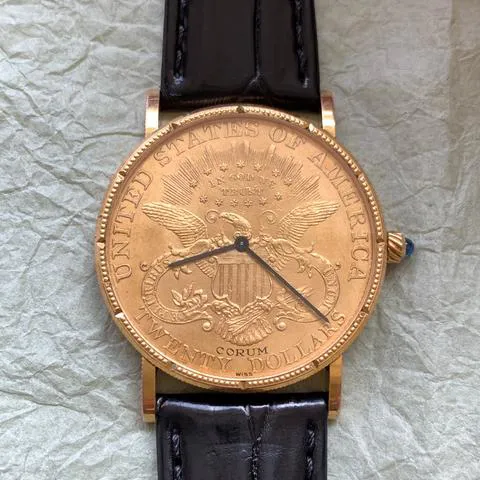 Corum Coin Watch 082.355-56 35mm Yellow gold Gold