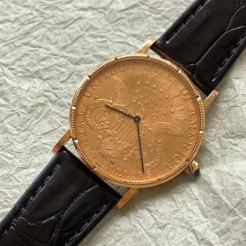 Corum Coin Watch 082.355-56 35mm Yellow gold Gold 2