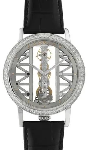 Corum Golden Bridge B113/03088 39mm White gold Skeletonized