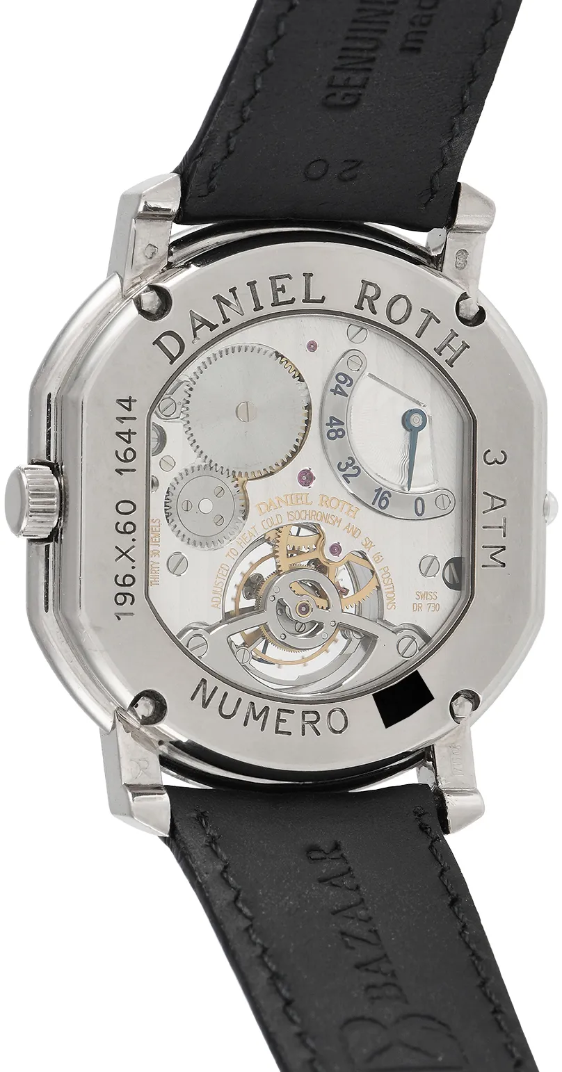 Daniel Roth Tourbillon 196.X.60 38mm White gold and 18k white gold Silver 2