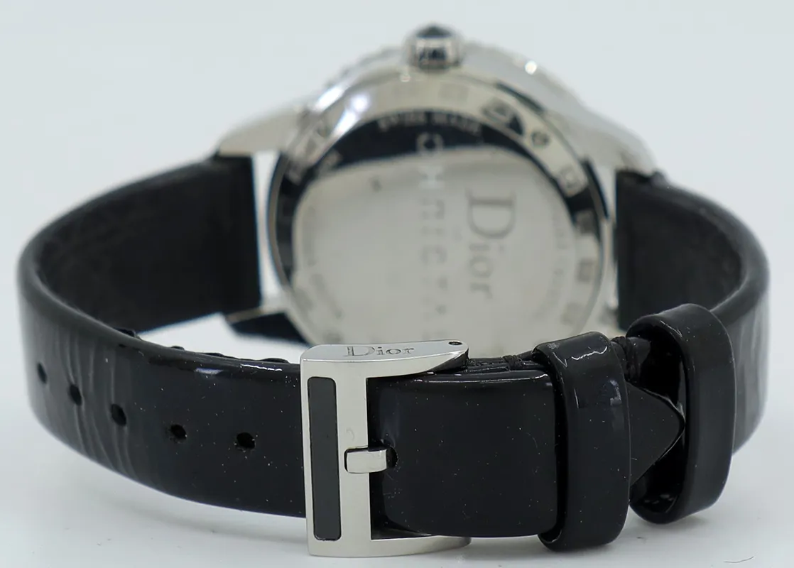 Dior Cristal CD11311BA001 33mm Stainless steel Black 4