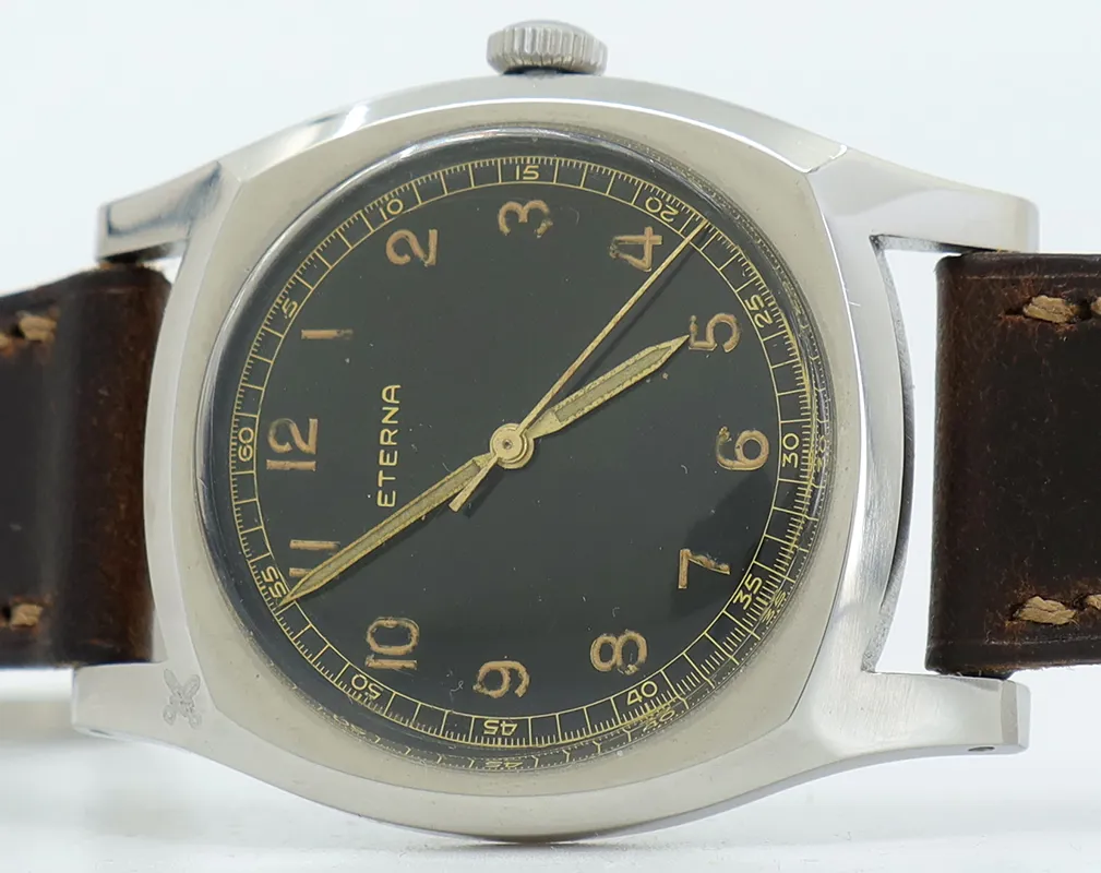 Eterna Czech Military Majetek Vojenské Správy 38mm Stainless steel Gilt 3