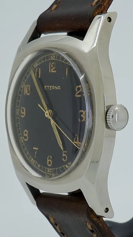 Eterna Czech Military Majetek Vojenské Správy 38mm Stainless steel Gilt 1