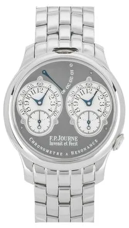 F.P. Journe Chronomètre à Résonance R-RN PT 40 B RU 40mm Platinum Gray