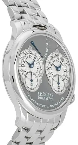 F.P. Journe Chronomètre à Résonance R-RN PT 40 B RU 40mm Platinum Gray 2