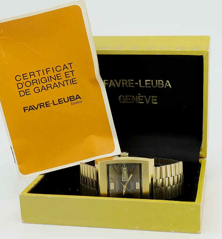 Favre-Leuba Sea Raider 36002A 38mm Stainless steel and Gold-plated 6