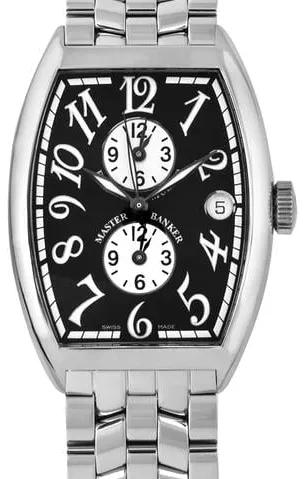 Franck Muller Master Banker 6850 MB 34mm Stainless steel Black