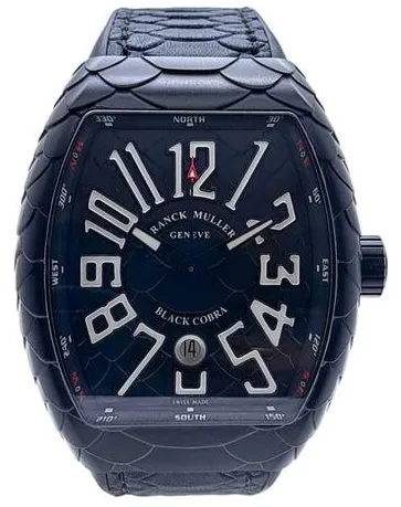 Franck Muller Vanguard V 45 SC DT   NR AC 44mm Stainless steel Black