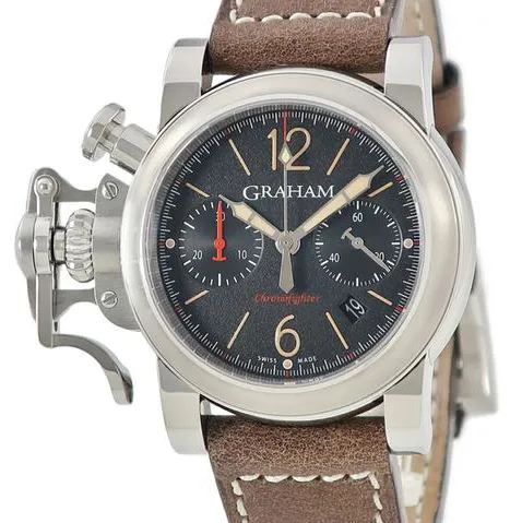 Graham Chronofighter R.A.C. 2CRBS.B10A.L81F 43mm Stainless steel Black