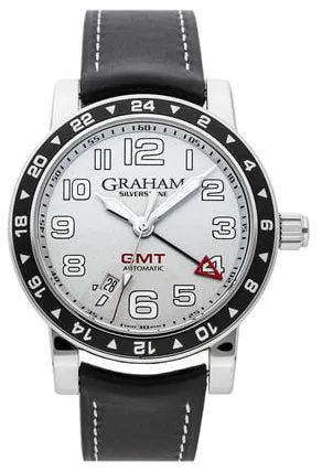 Graham Silverstone 2TZAS.S01A 42mm Stainless steel Silver