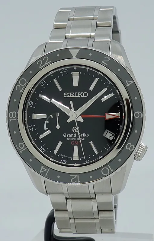 Grand Seiko Spring Drive SBGE201 43.5mm Stainless steel Black