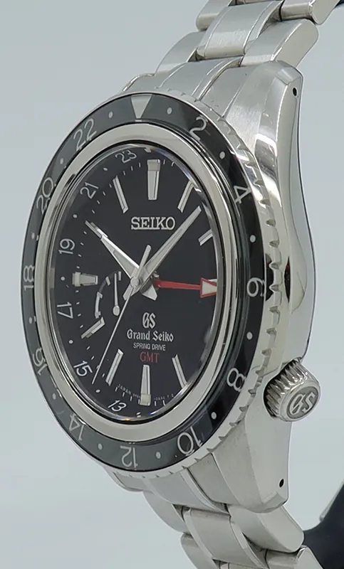 Grand Seiko Spring Drive SBGE201 43.5mm Stainless steel Black 1