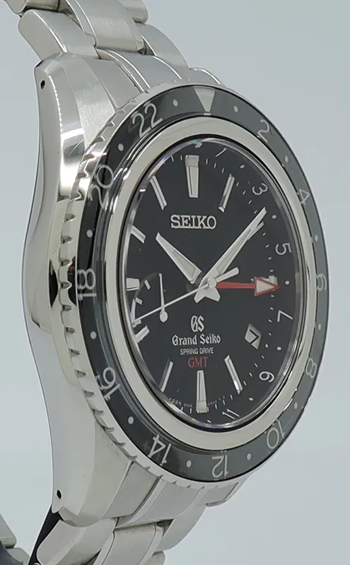 Grand Seiko Spring Drive SBGE201 43.5mm Stainless steel Black 2