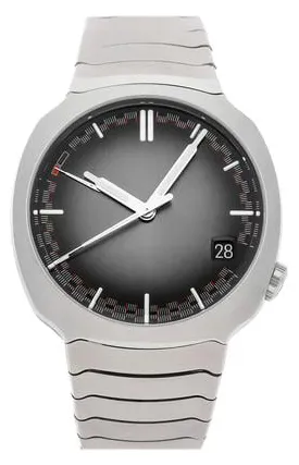 H. Moser & Cie. Streamliner 6812-1200 42mm Stainless steel Black