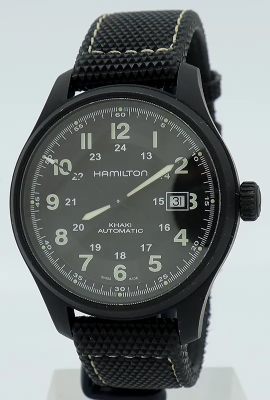 Hamilton Khaki Field H70575733 42mm Black PVD titanium Black