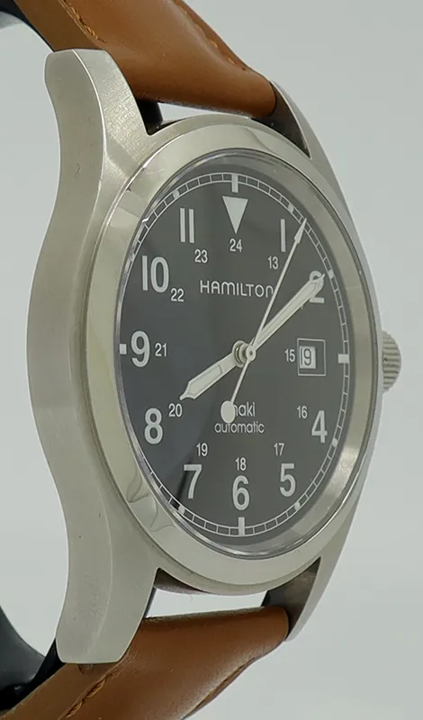 Hamilton Khaki Field 70515533 42mm Stainless steel Black 2