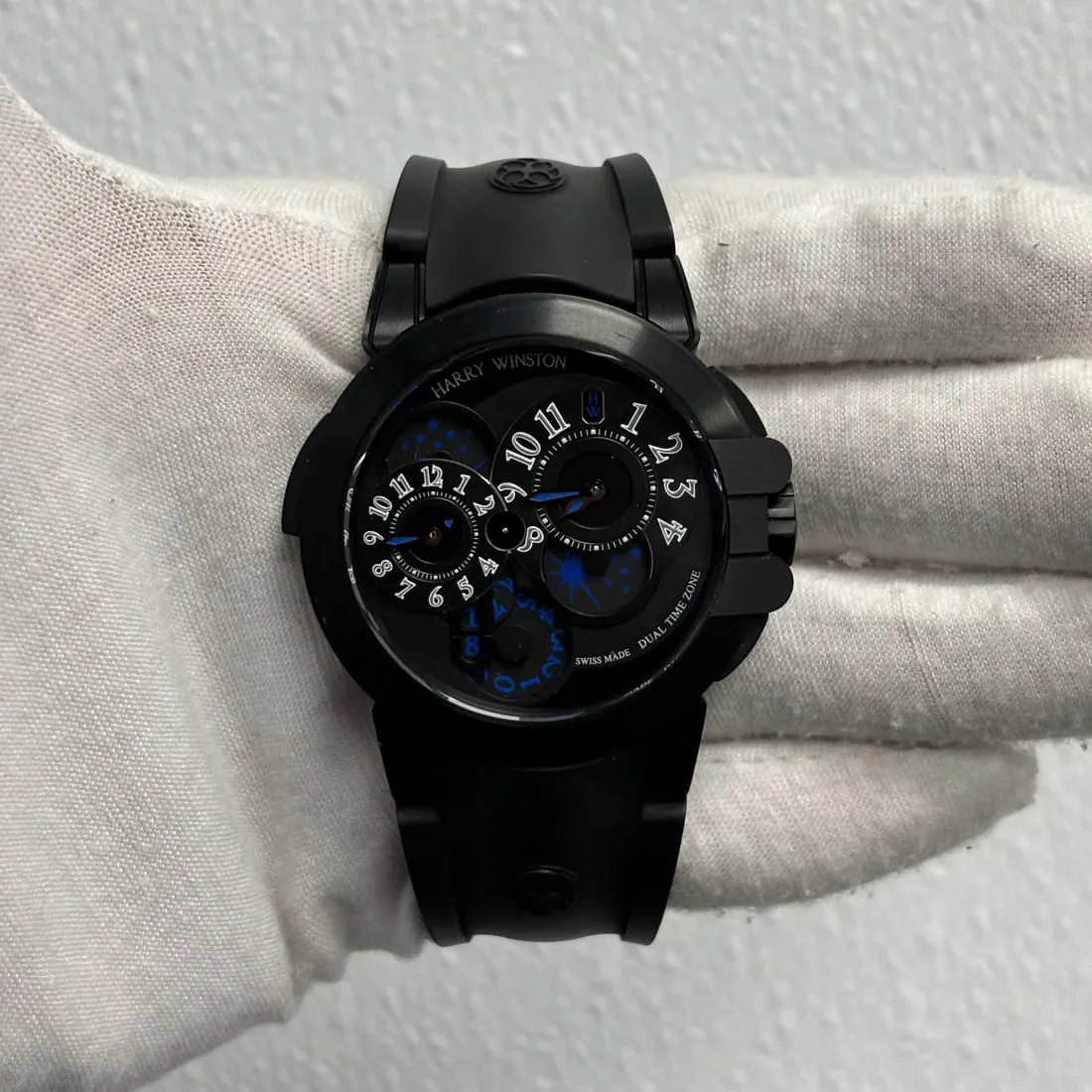 Harry Winston Ocean OCEATZ44ZZ007 44mm Zalium Black